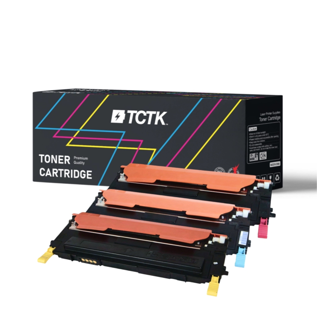 Multipack (3) Toners CMY (no Black) Compatible with Samsung CLP, CLX - Replaces CLT-C4092S (SU005A)
